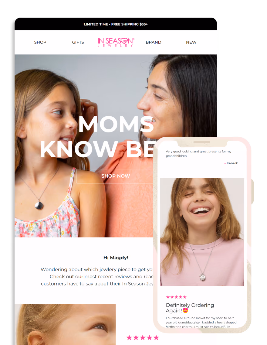 In Season Jewelry - Moms Know Best