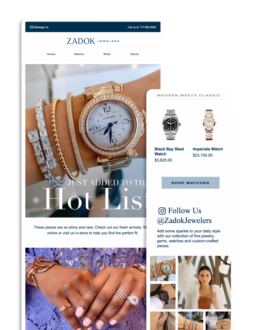 Zadok Jewelers - Hot List