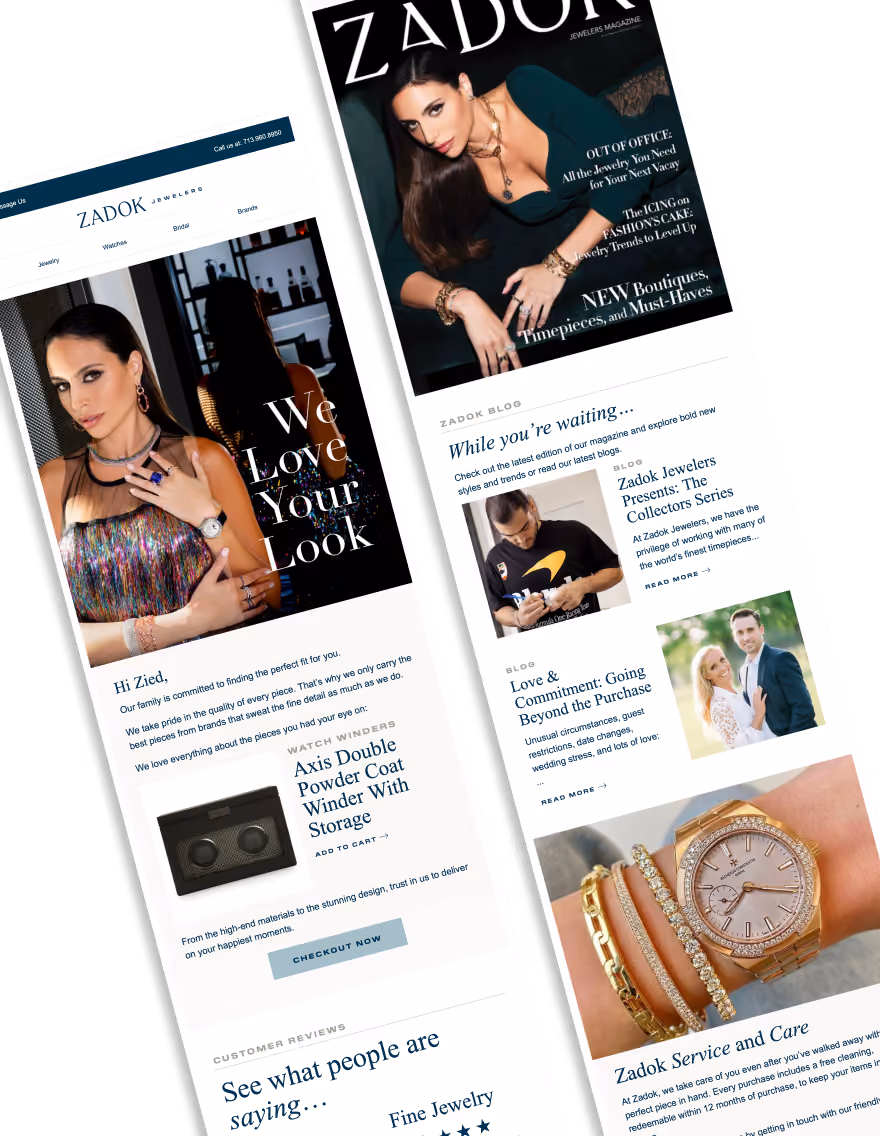 Zadok Jewelers - Service And Care