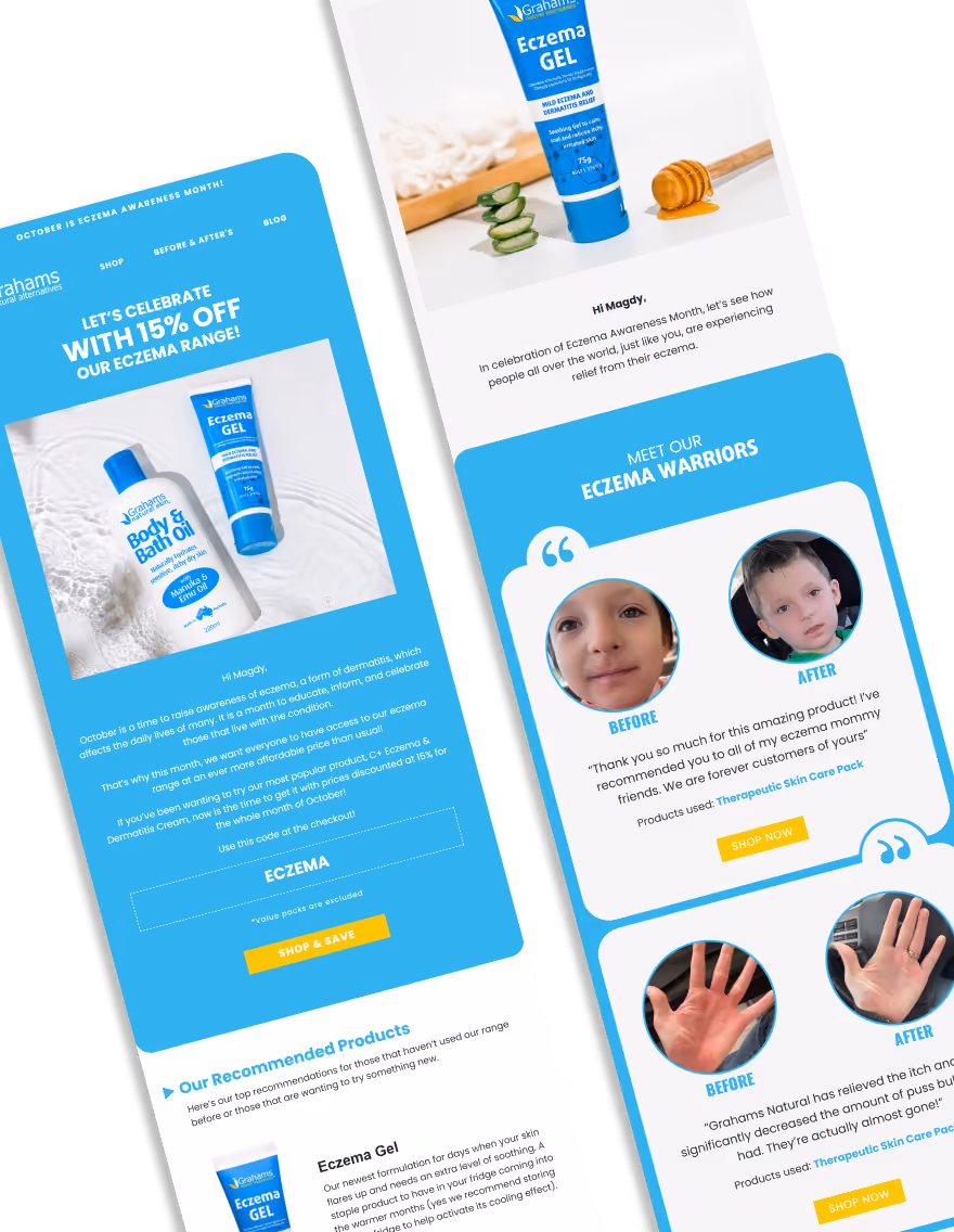 Grahams - Eczema Products