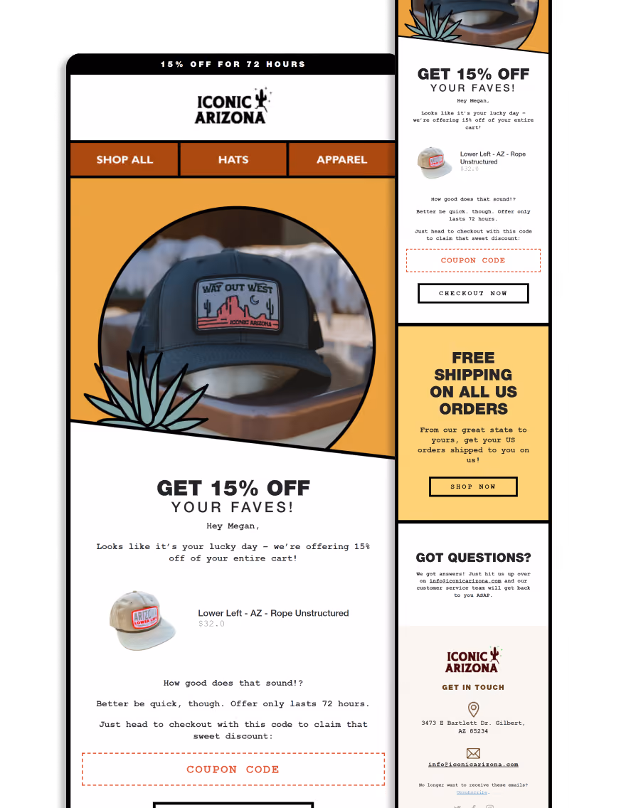 Iconic Arizona Get 15% Off