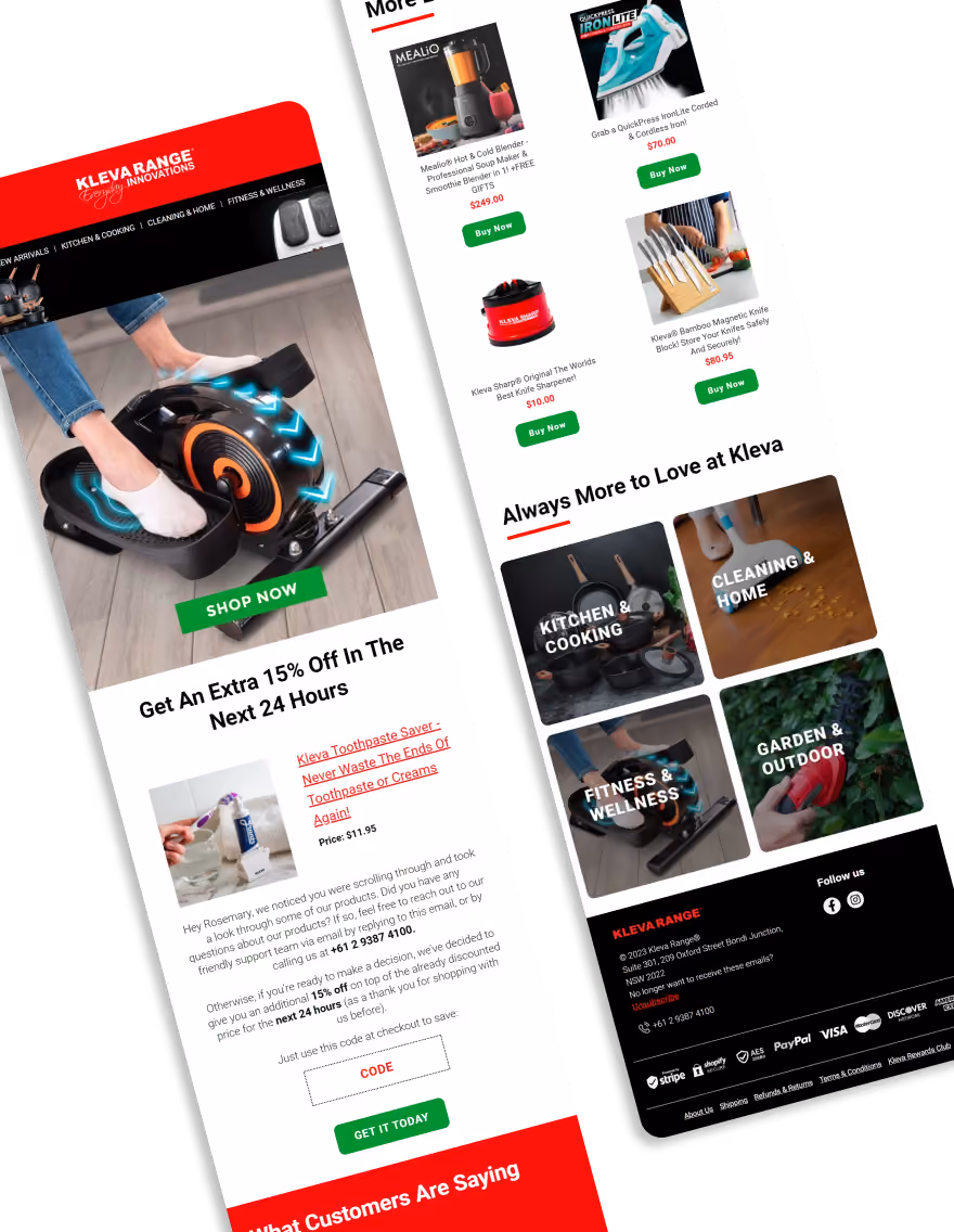 Kleva Rang - Get an Extra 15% Off In Products