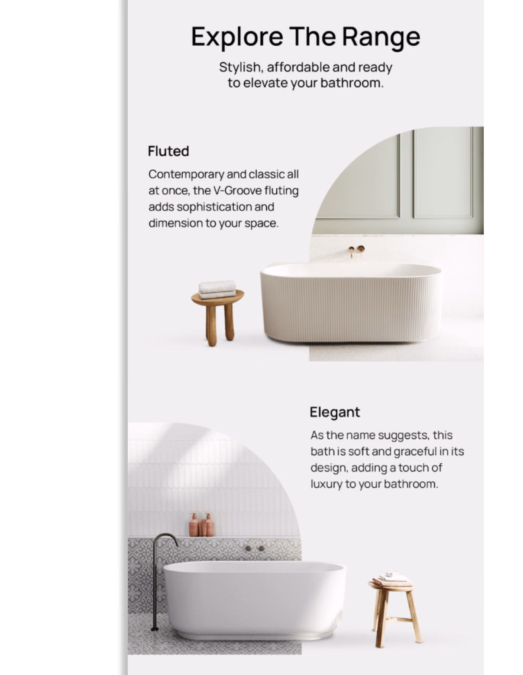 Bao Bath email campaign theme