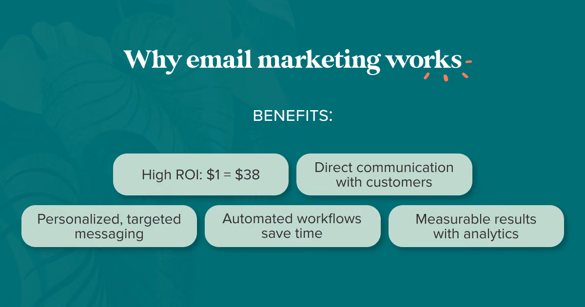 Why email marking works and benefits