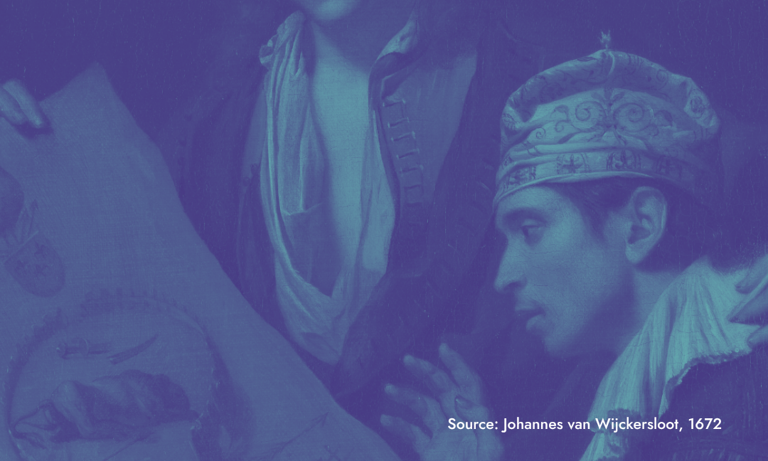An illustration of people watching a theatrical production.