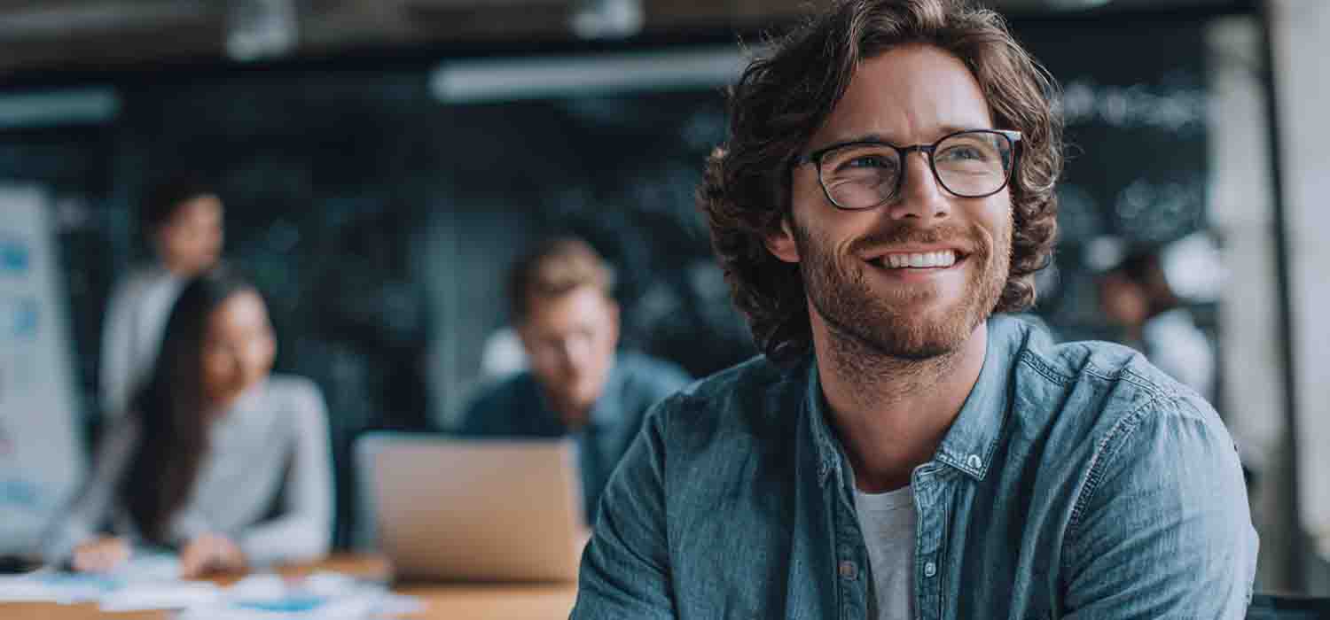 Business owner consulting with the best IT marketing company on digital growth strategies