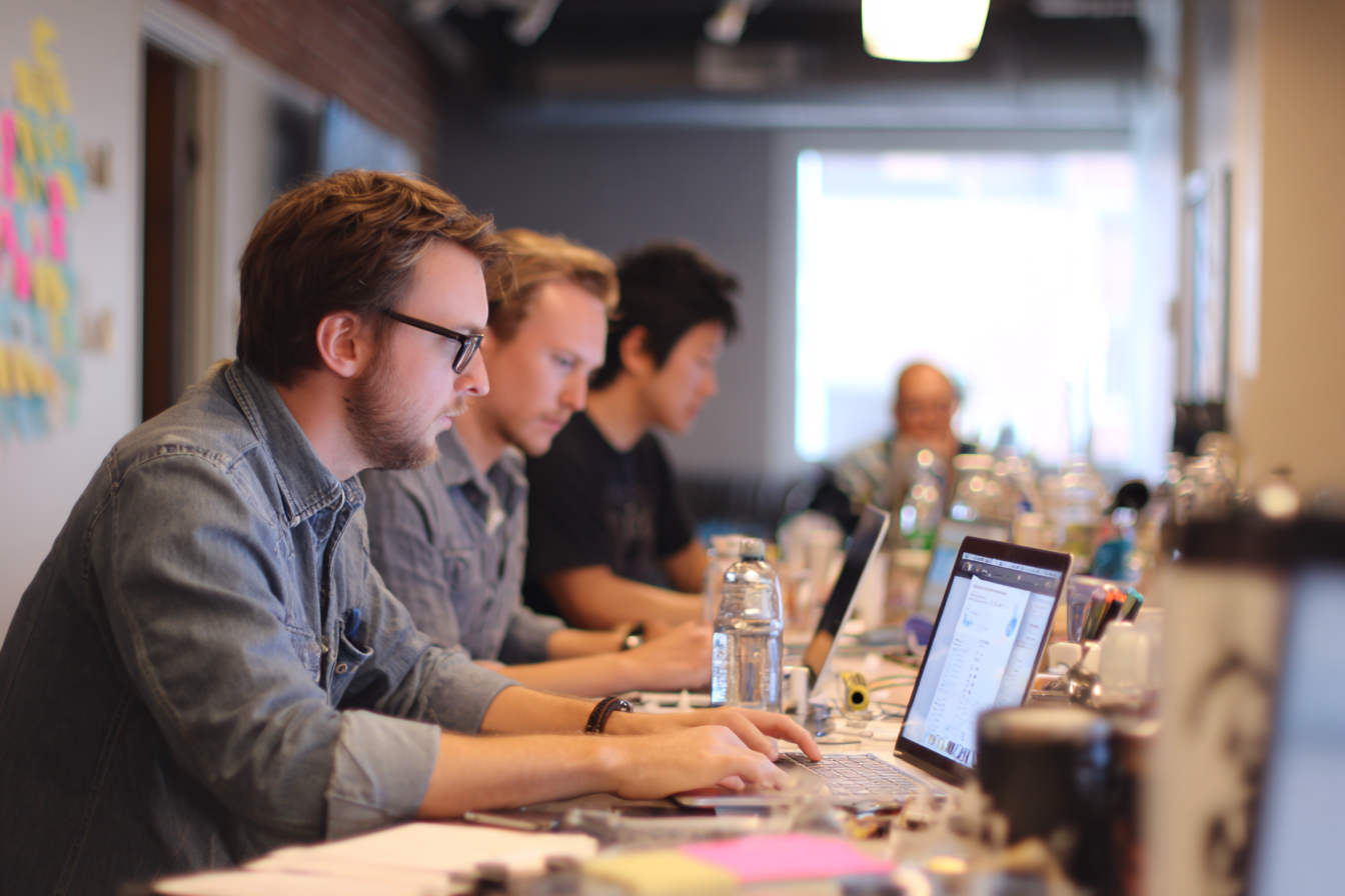 MSP team researching target accounts for account-based marketing campaigns