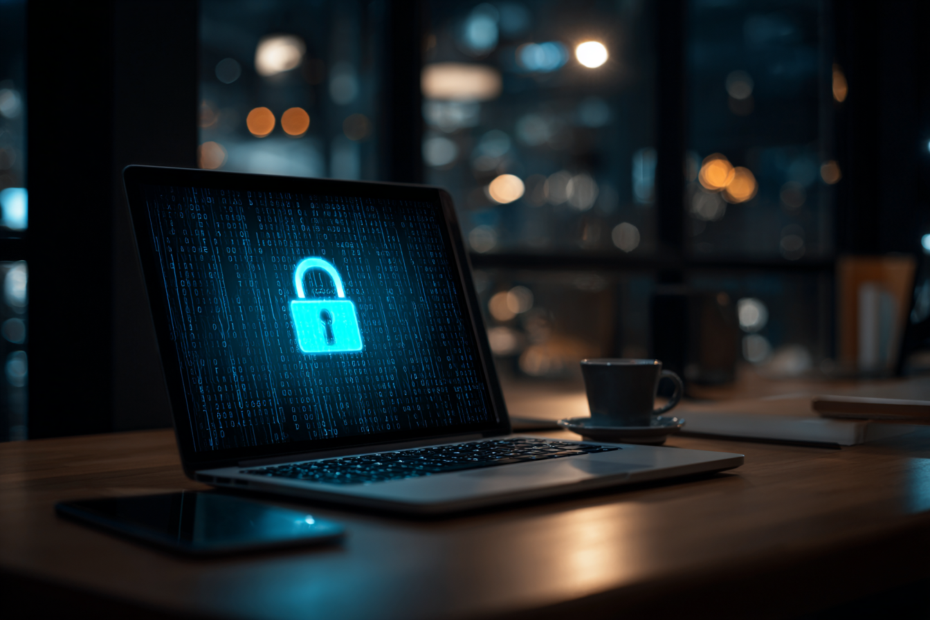 LinkedIn ad creative tailored to MSP cybersecurity website visitors