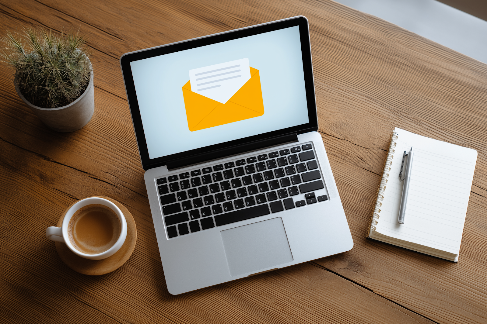 Screenshot-style mockup of personalized email