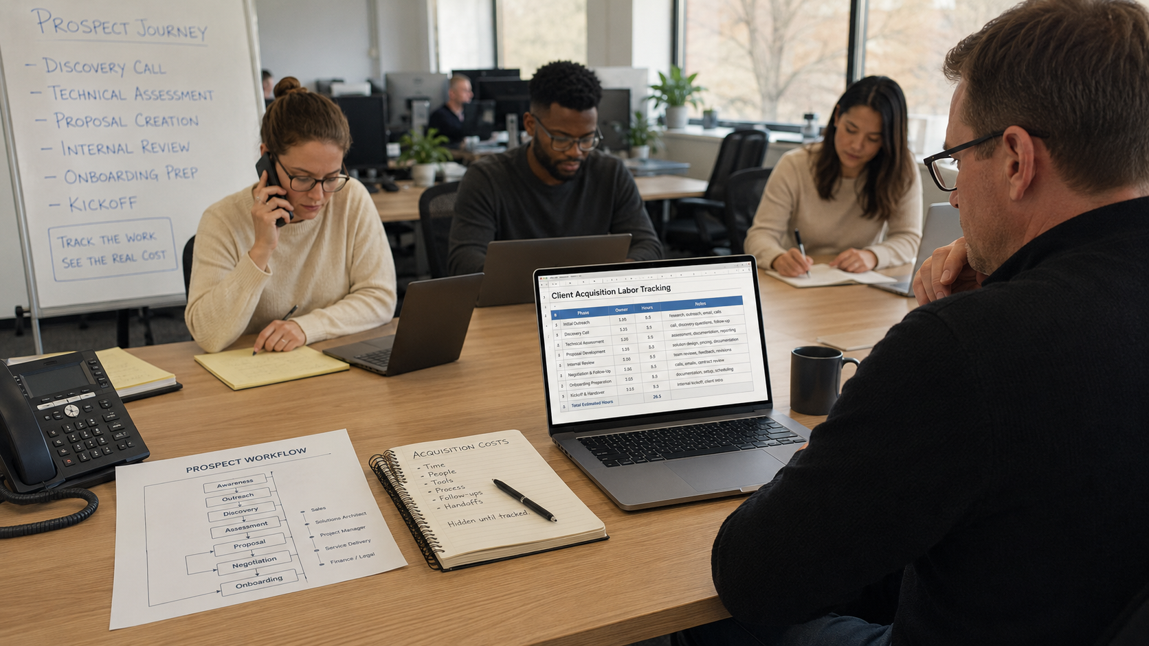 Marketing and sales teams evaluating customer acquisition cost trends.