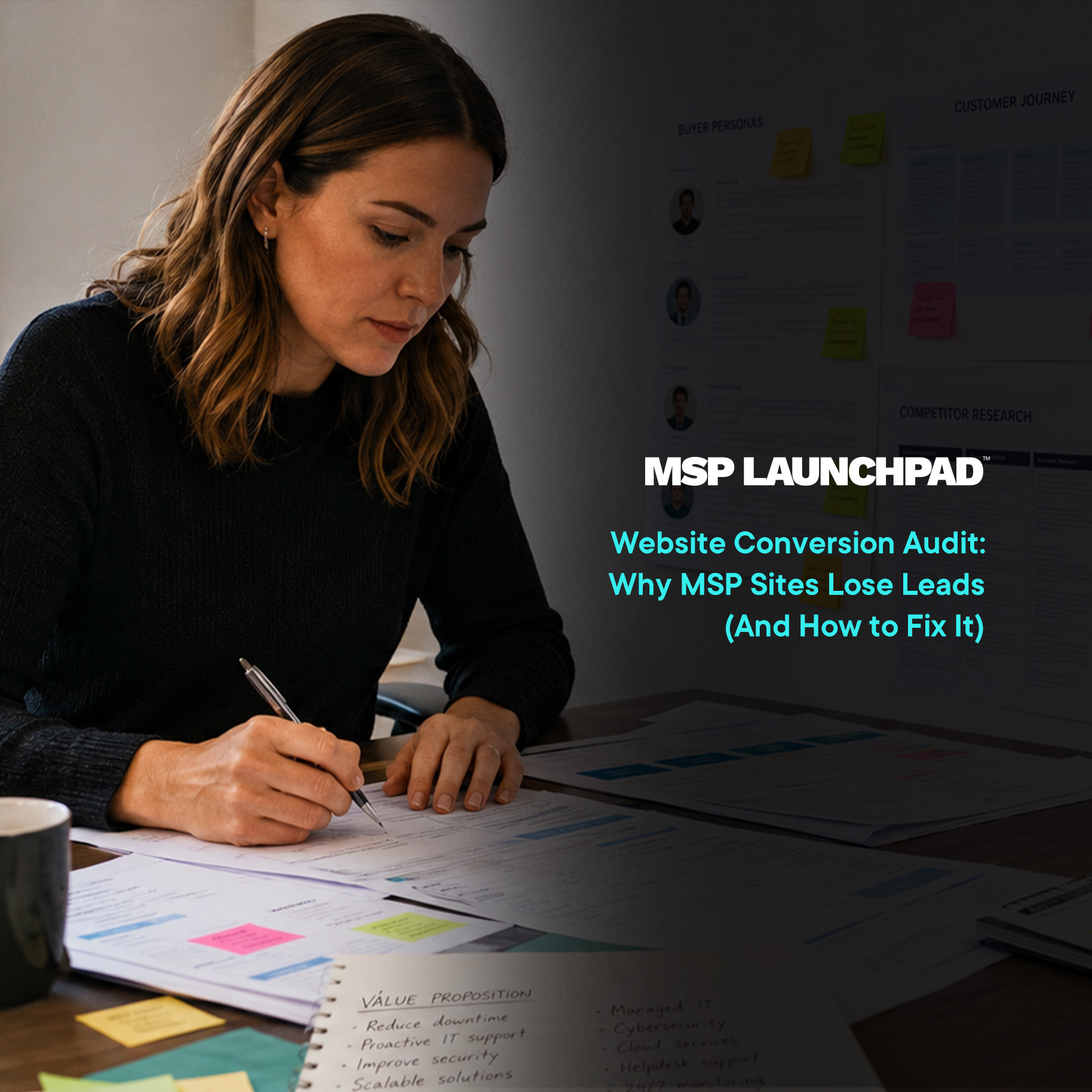 Website Conversion Optimization for MSP Lead Growth