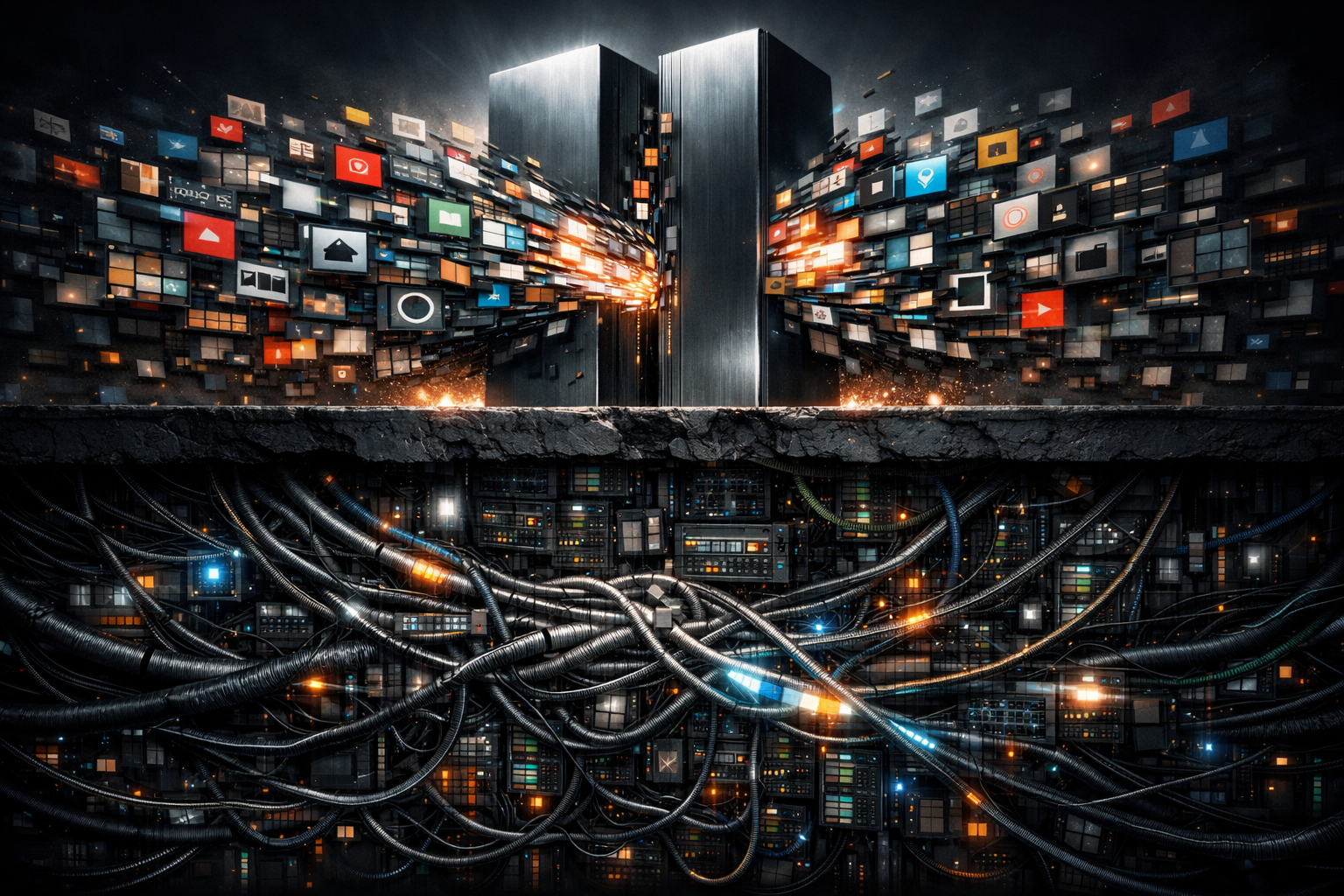 Ateliere - Media consolidation and compressed chaos