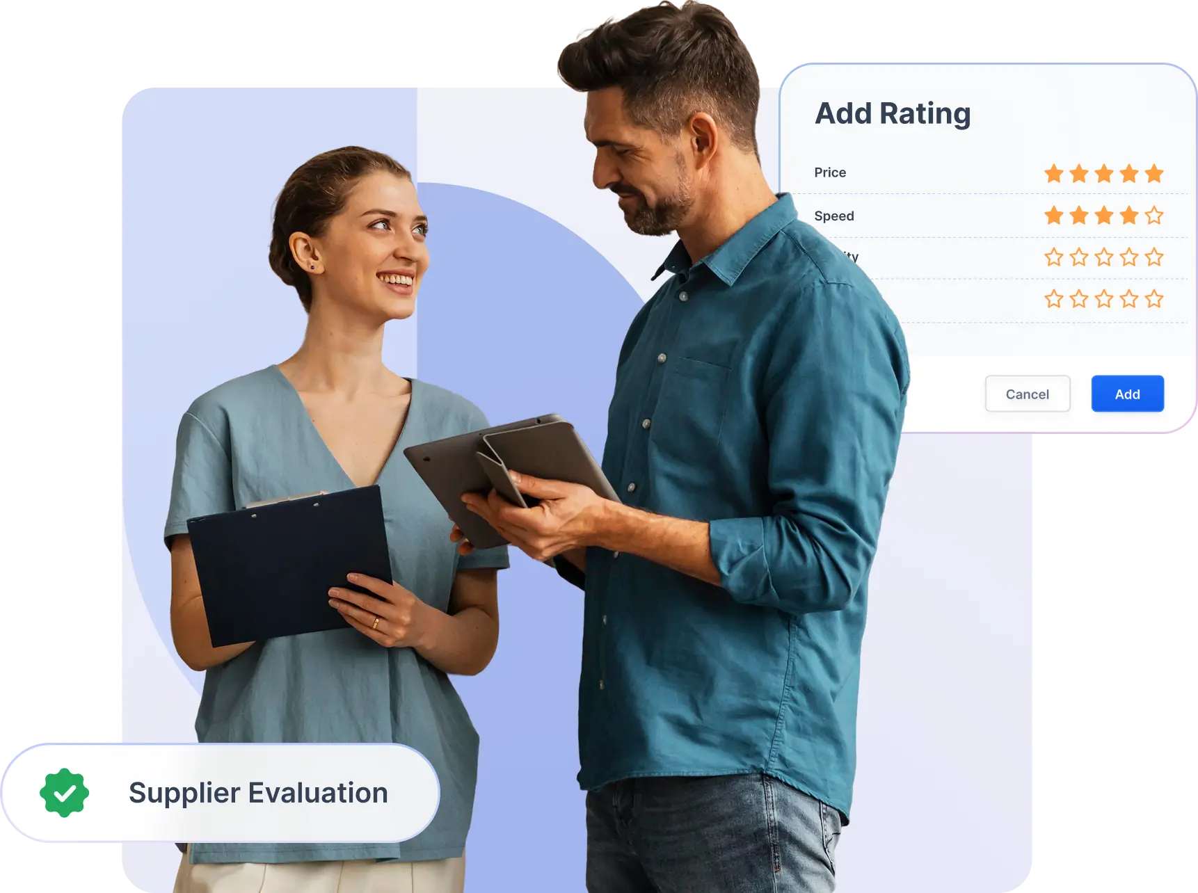 supplier evaluation software