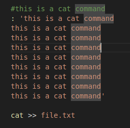 #this is a cat •ommand : 'this this this this this this this this this nd is a cat comma a a a a a a a a cat cat cat cat cat cat cat cat command command comma n command command command command command cat >> file. txt 