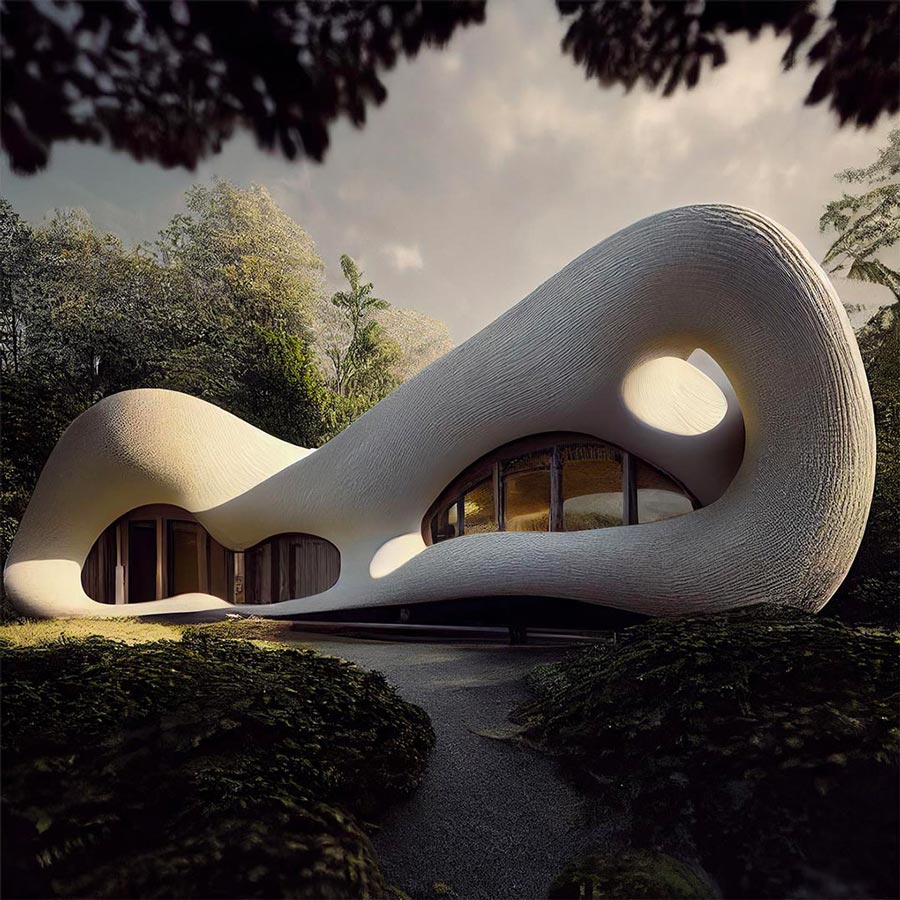 A beautiful cave house