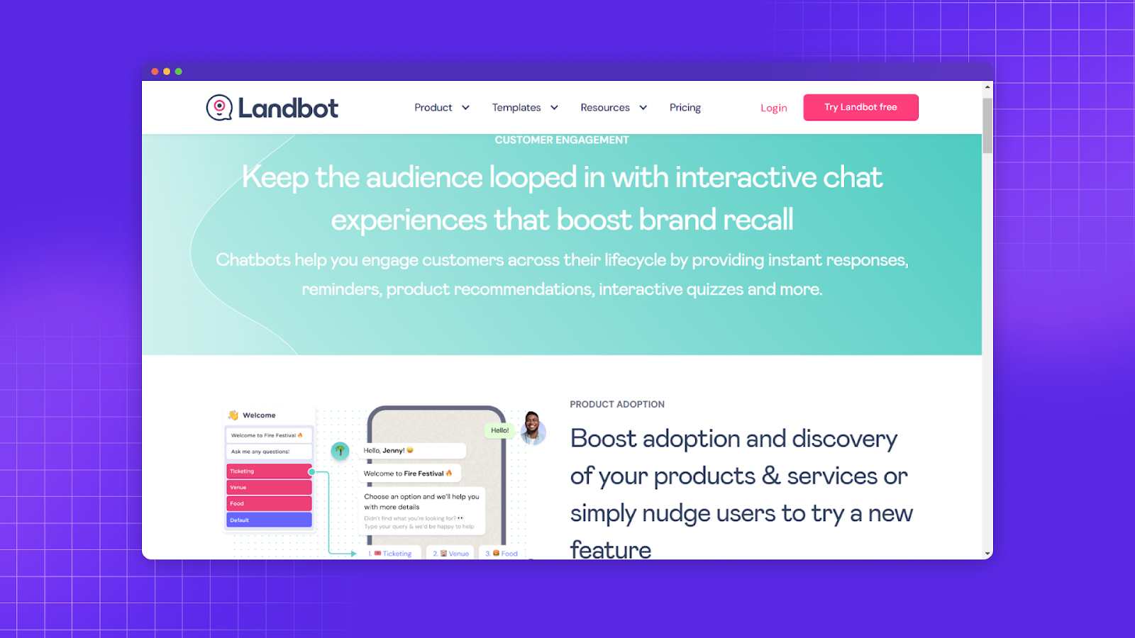 landbot onboarding tool 