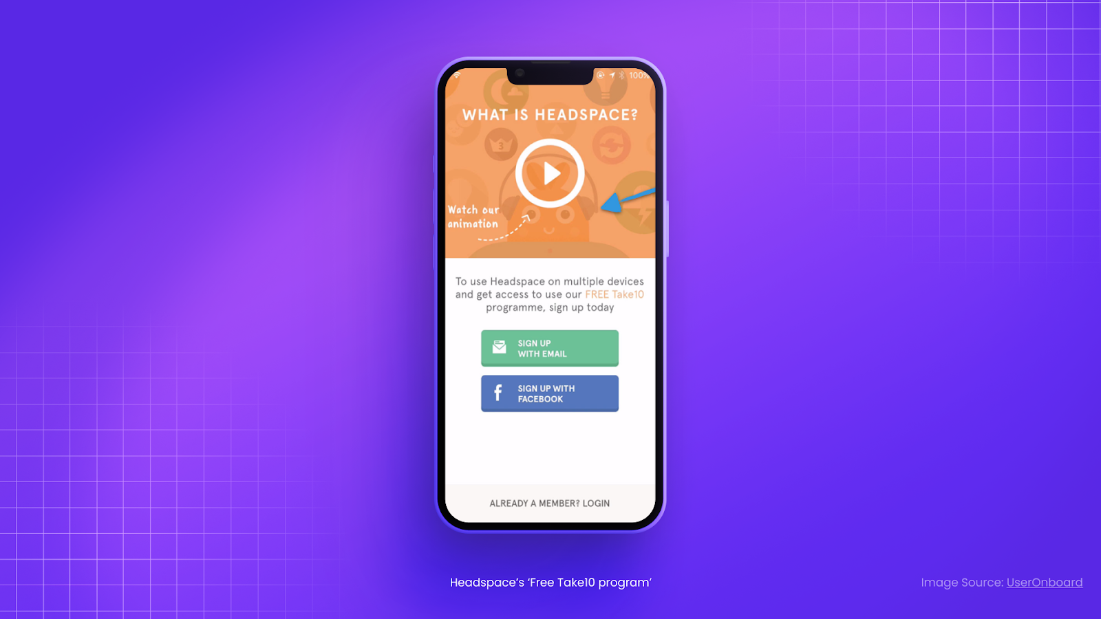 headspace onboarding