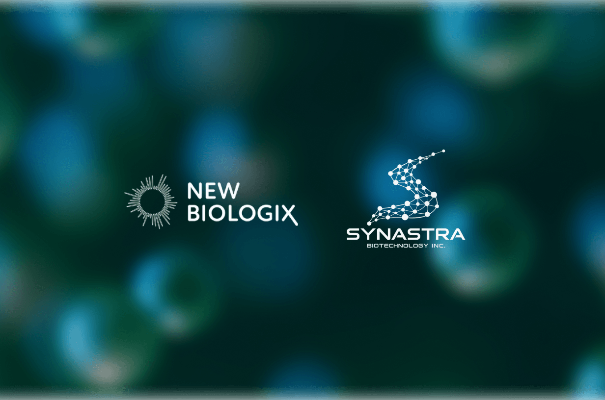 NewBiologix and Synastra Biotechnology logos