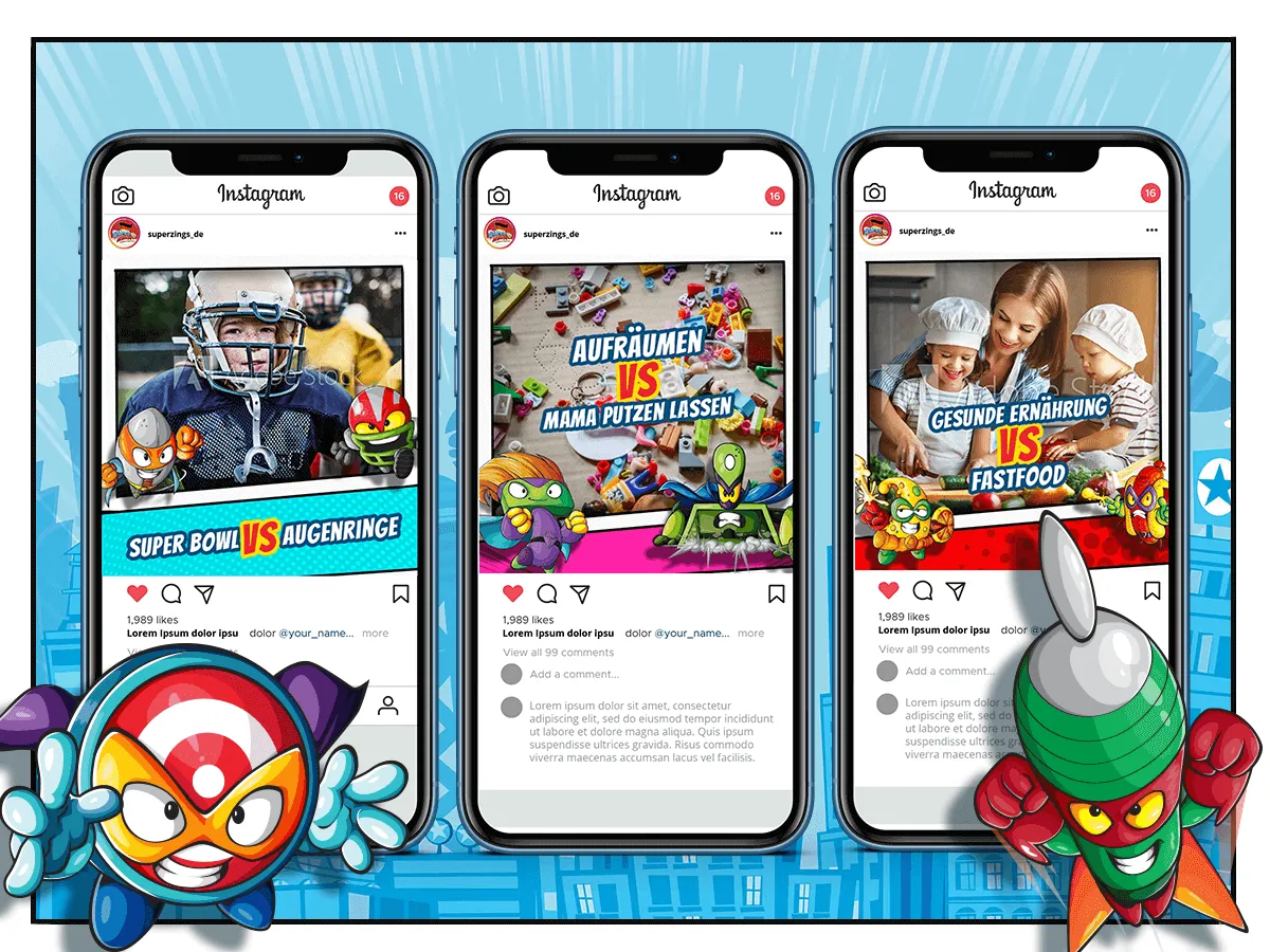 SuperZings - Super-Sammelspaß