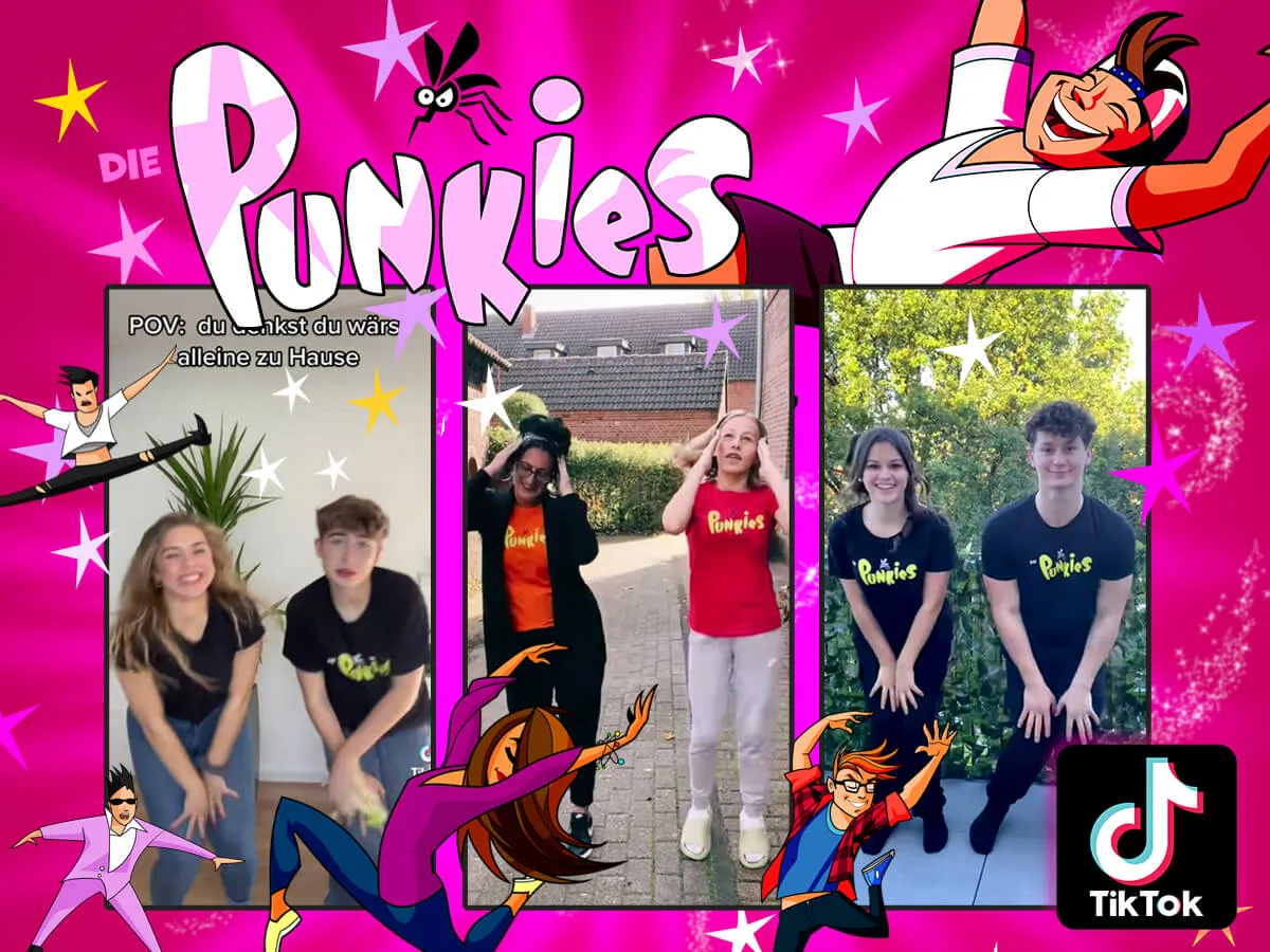 Tanz-Challenge auf TikTok für die Punkies