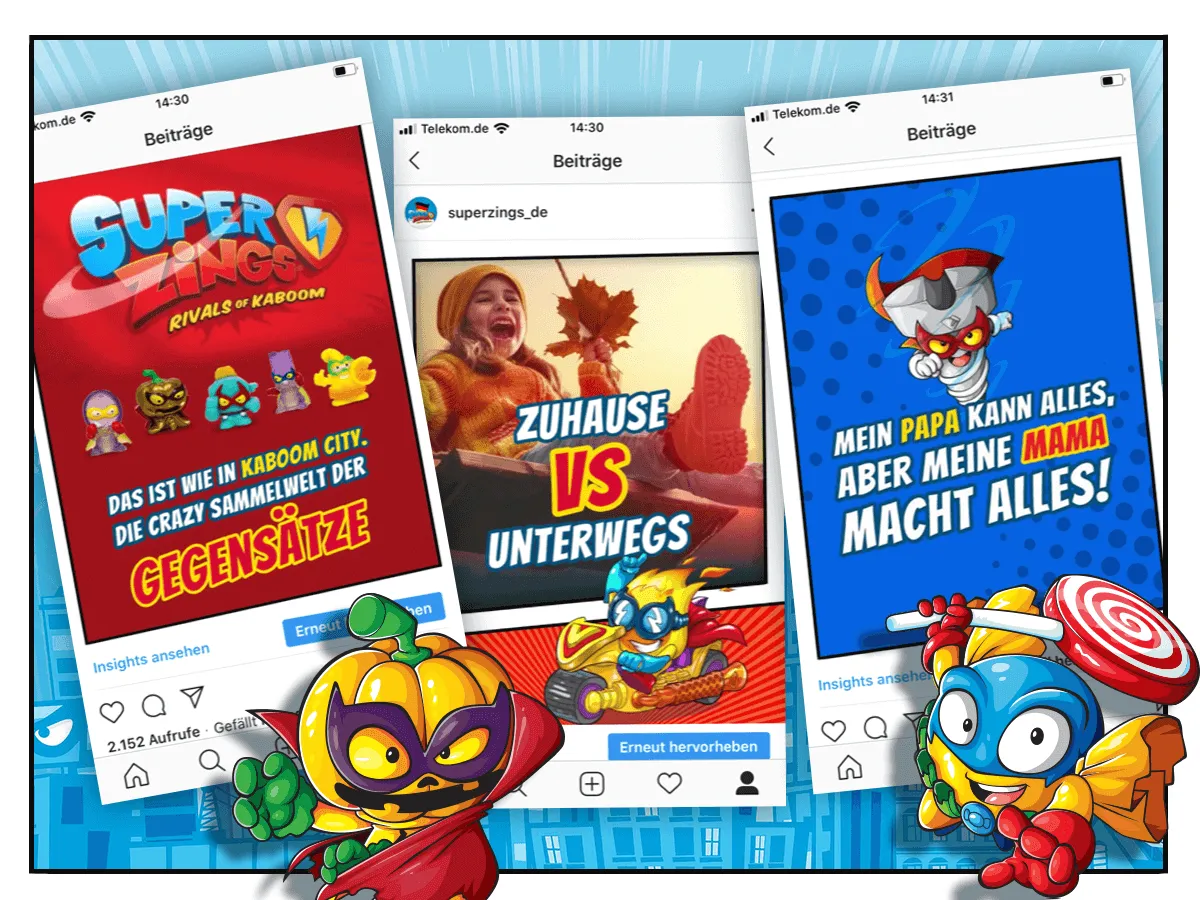 Social Media SuperZings