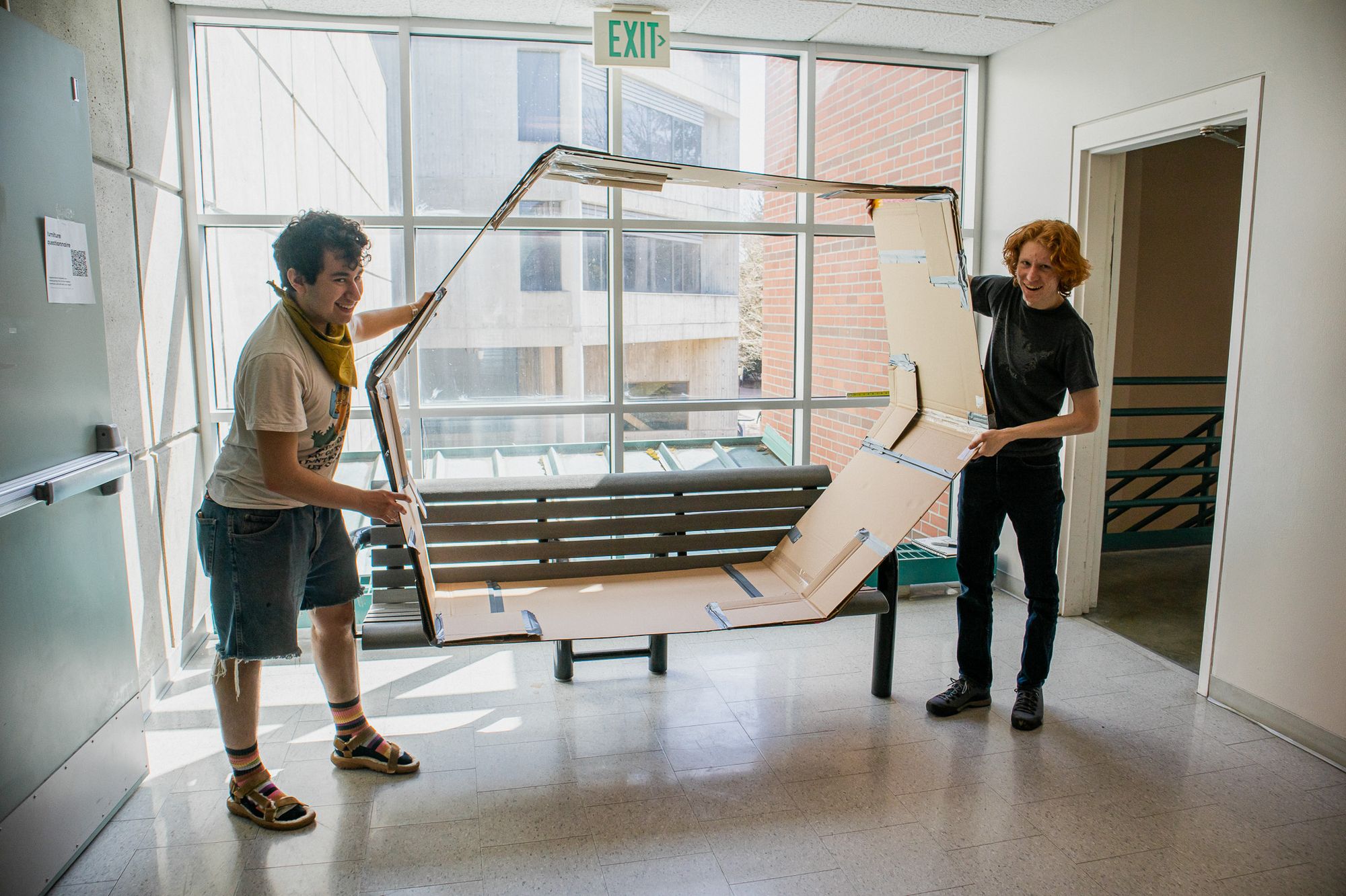 picture of cardboard prototype