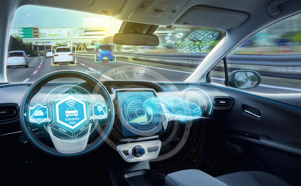 What commercial uses are there for AI in cars?