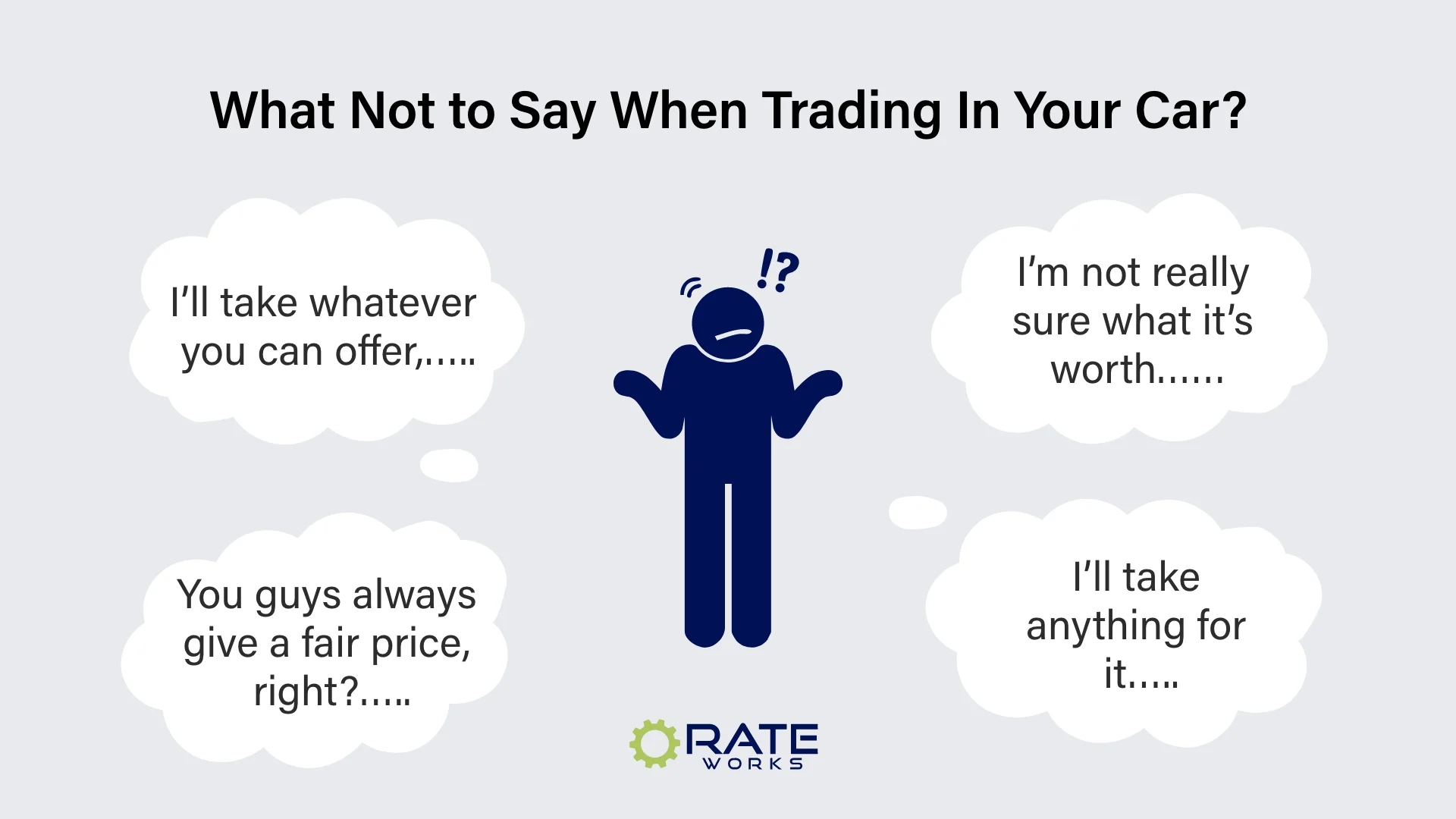 What are some tips for negotiating when I trade in my car?