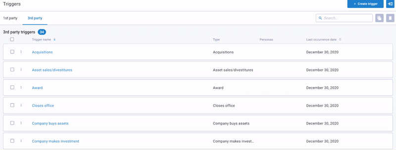 Autobound triggering sales actions from third party news events