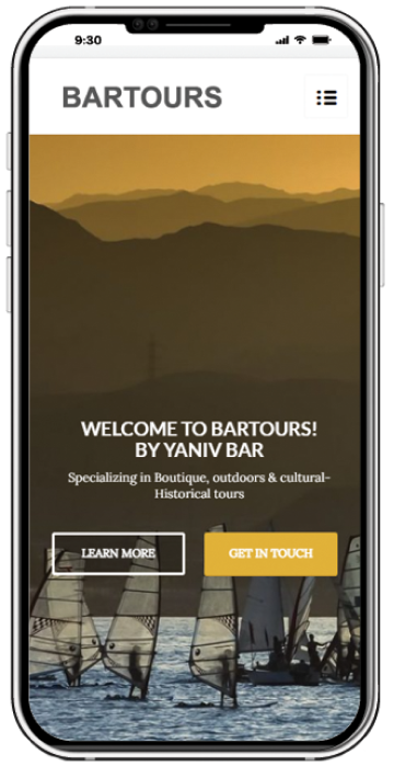 אתר מובייל בר טורס ישראל