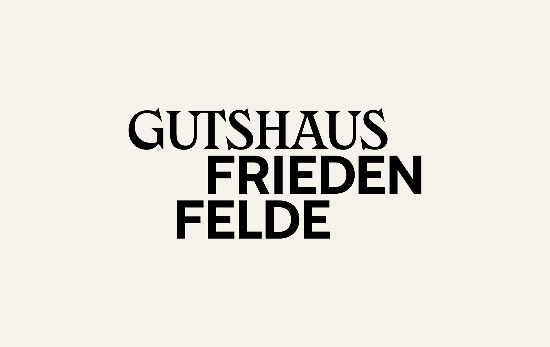 Gutshaus Friedenfelde logo