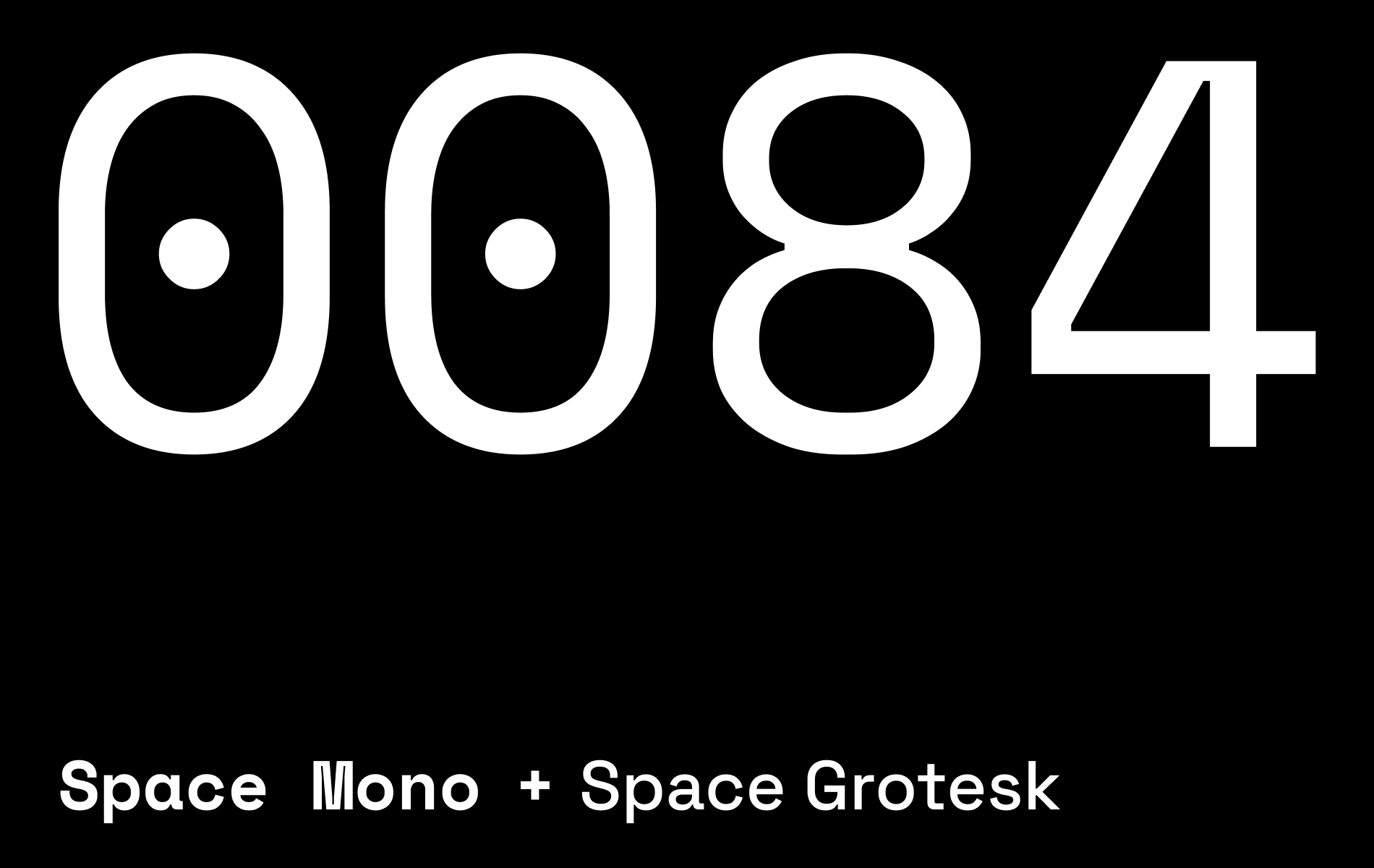 A showcase of the typeface used for Berlin Decks logo design, Space Mono + Space Grotesk