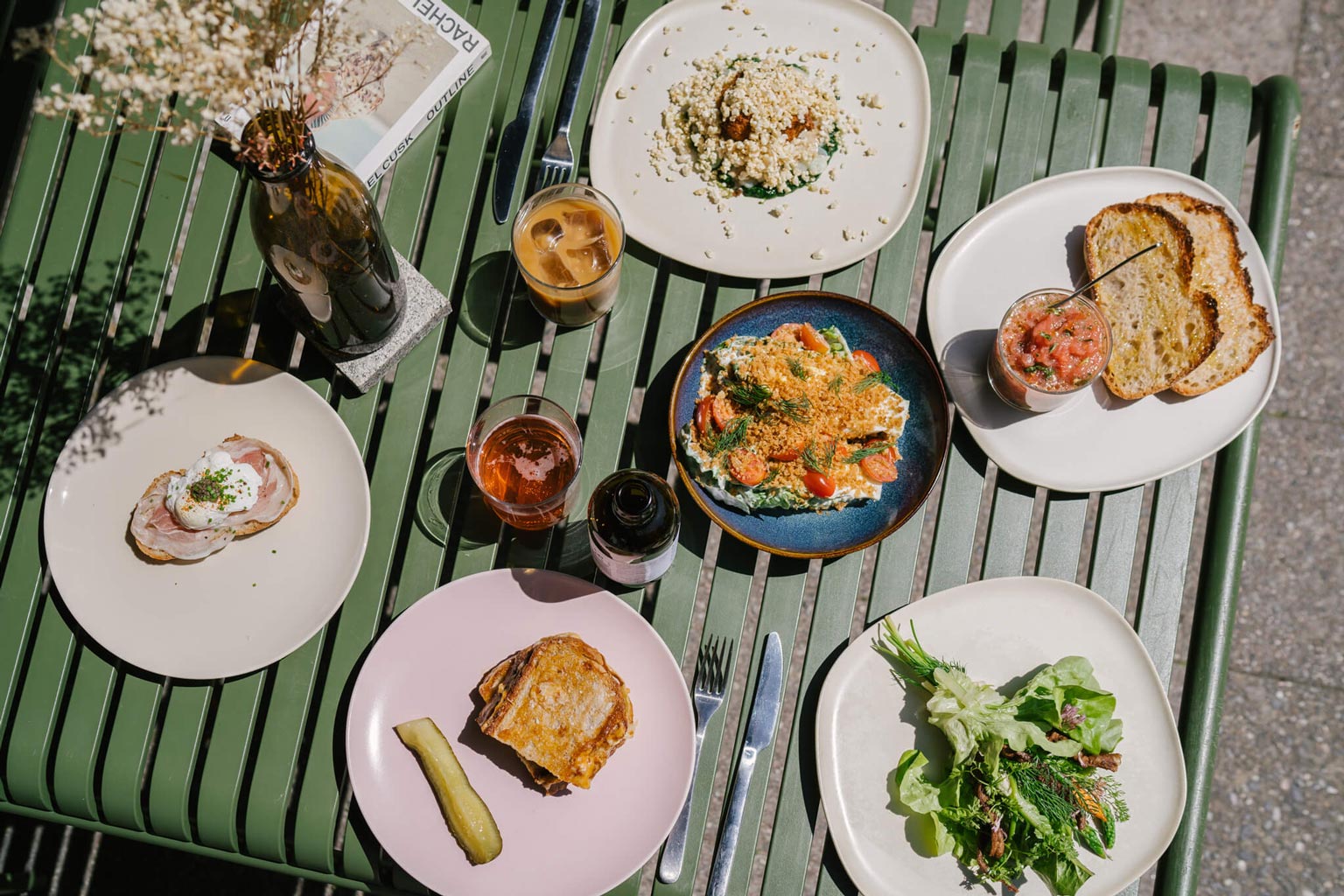 Brunch dishes photographed by a Creative Agency for Content Creation and Food Photography.