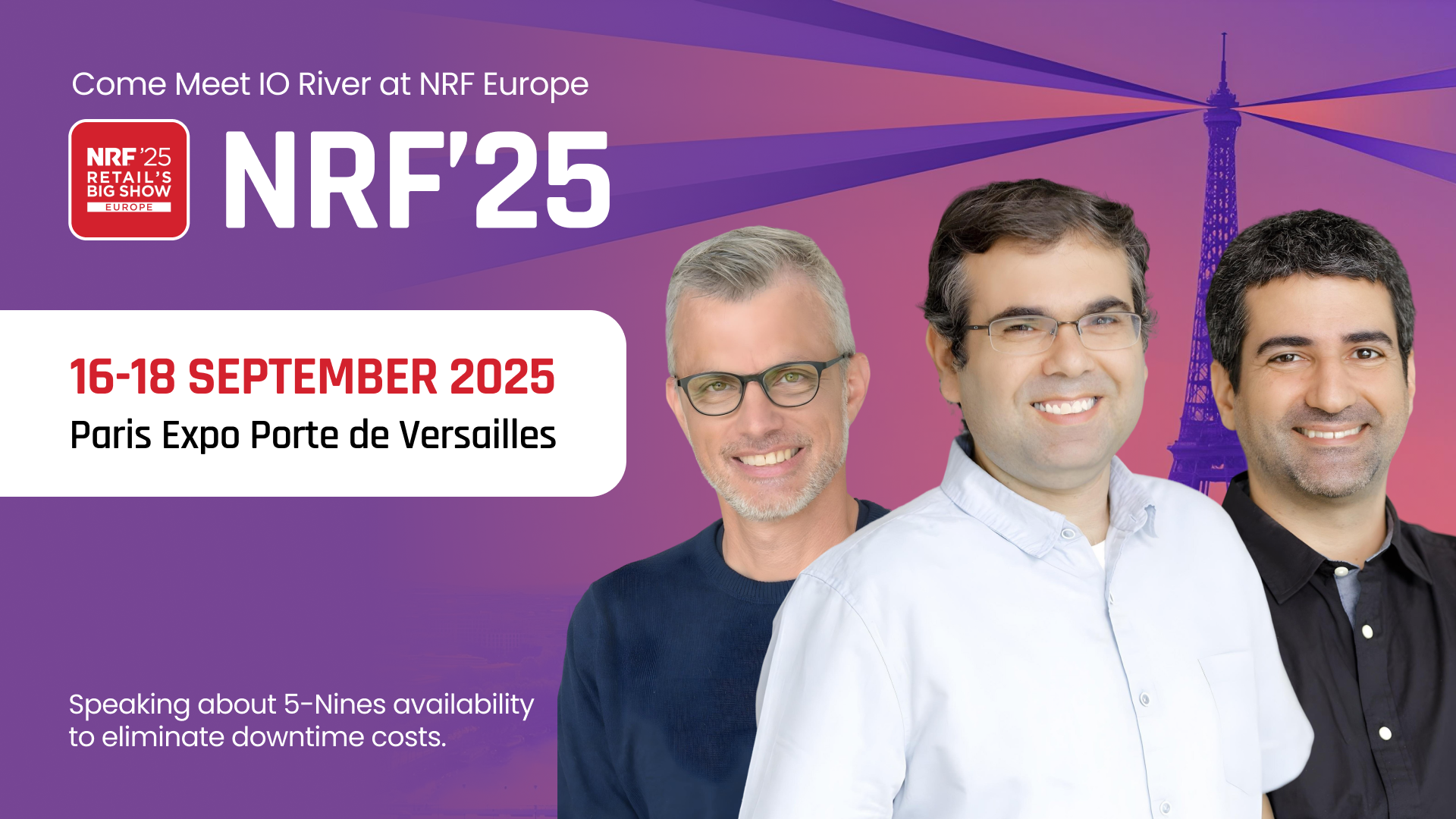 Meet IO River at NRF Europe 2025