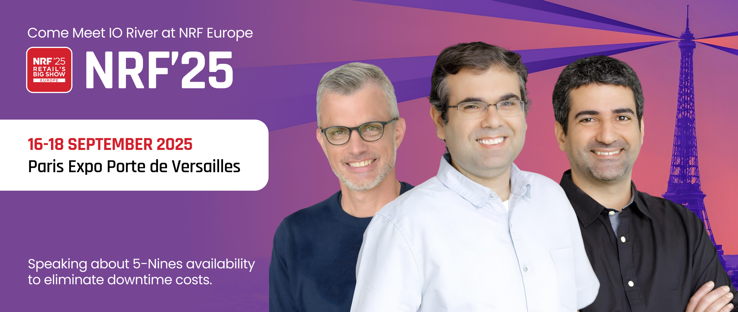 Meet IO River at NRF Europe 2025