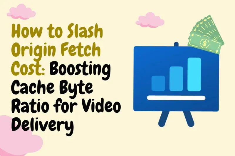 How To Slash Origin Fetch Cost: Boosting Cache Byte Ratio For Video Delivery