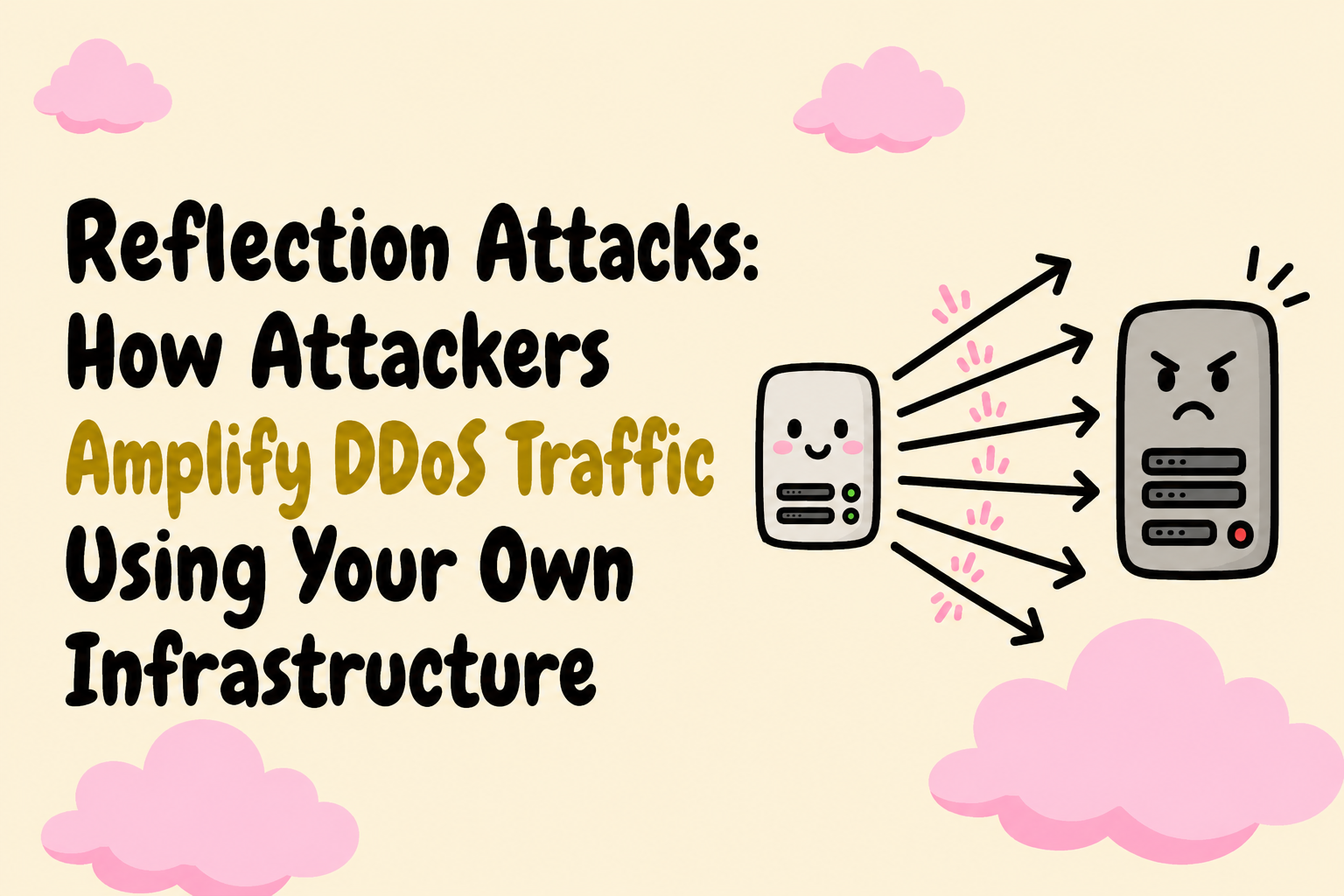 Reflection Attacks: How Attackers Amplify DDoS Traffic Using Your Own Infrastructure