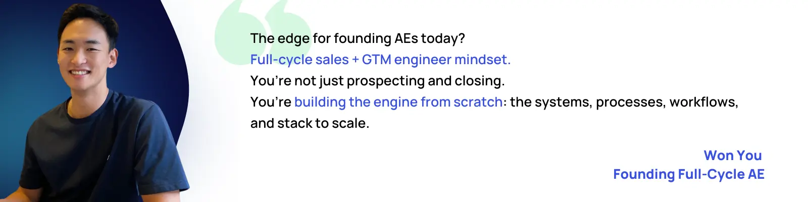 founding ae quote by Won You