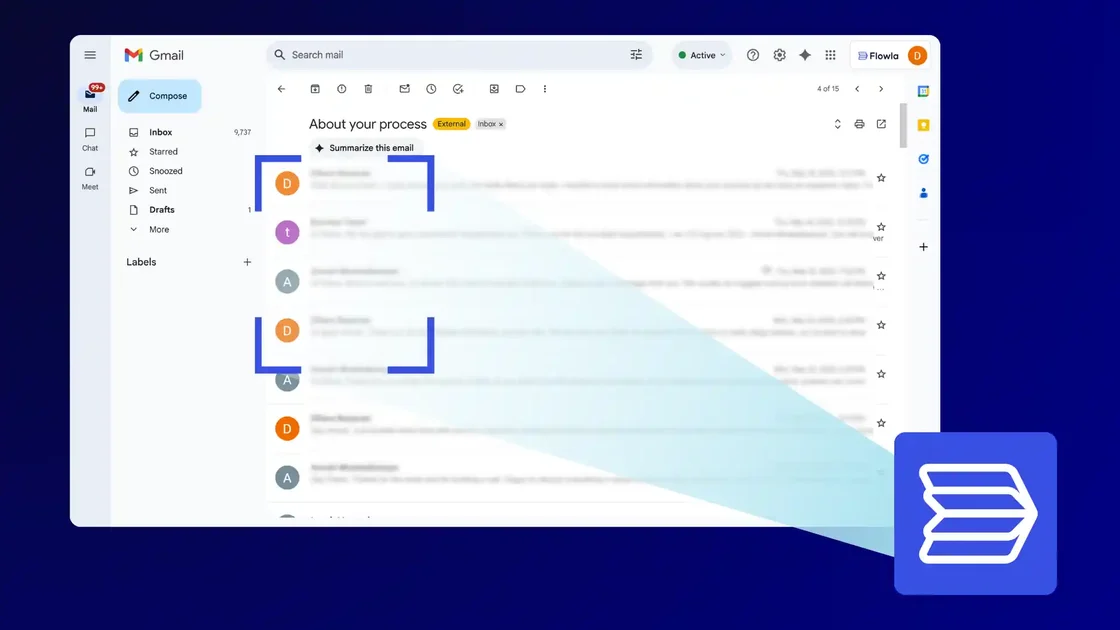 AI agents in gmail threads