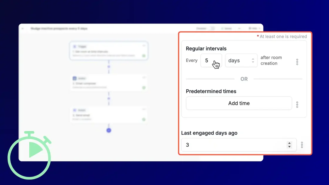 intervals in workflows