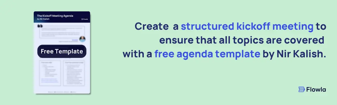 kickoff meeting template cta