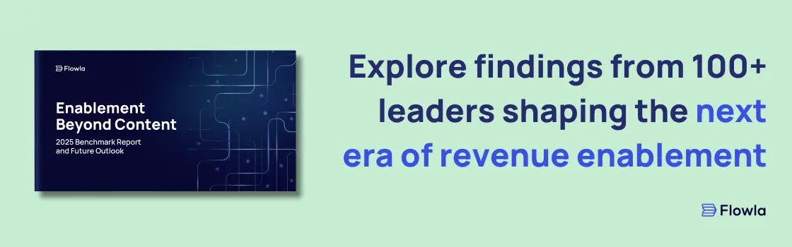 revenue enablement report cta