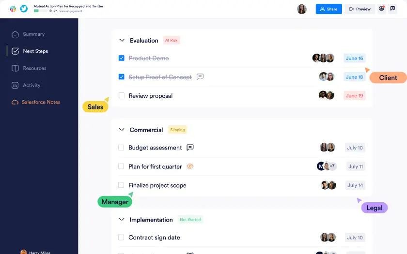 recapped for onboarding