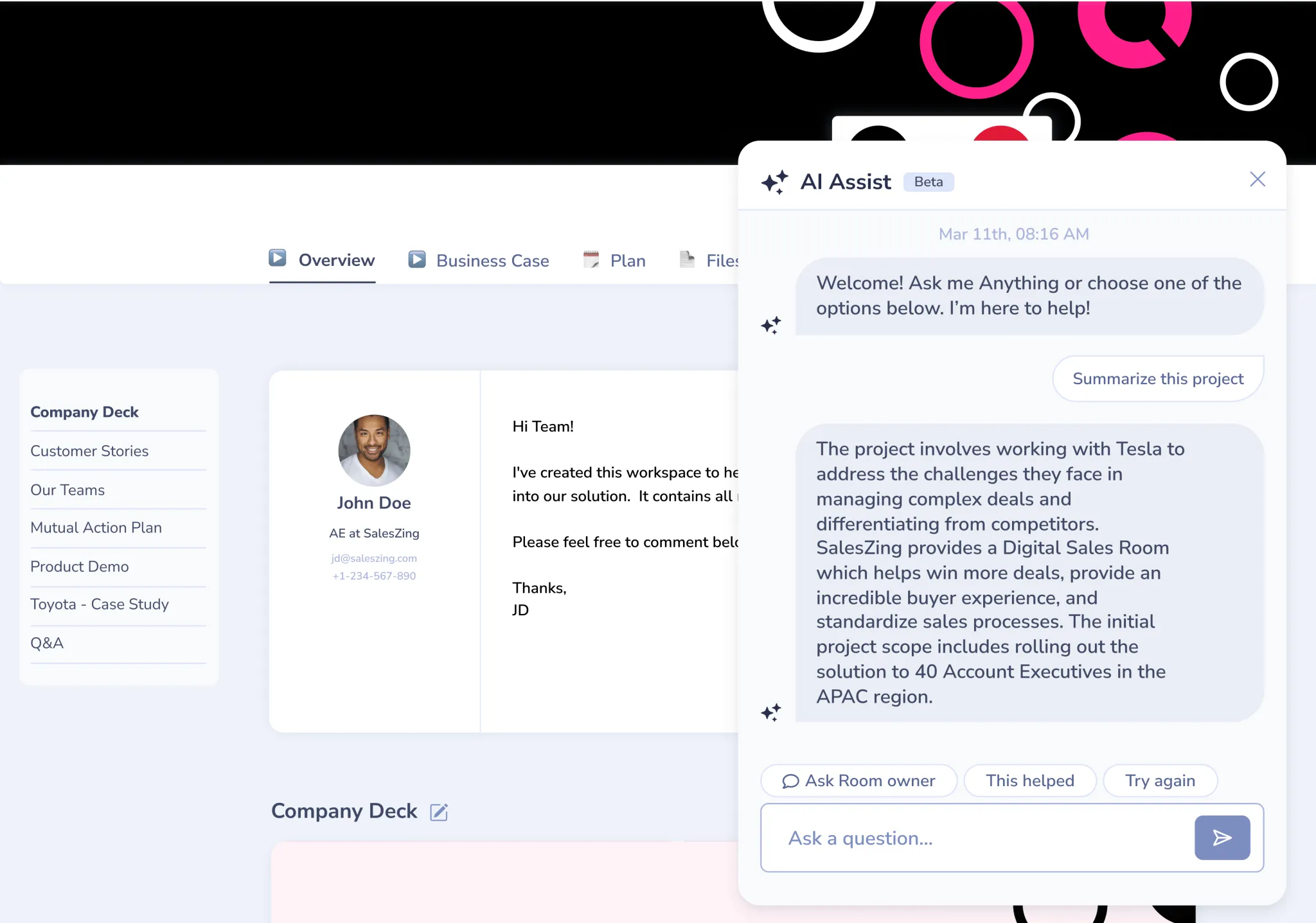Aligned AI screenshot