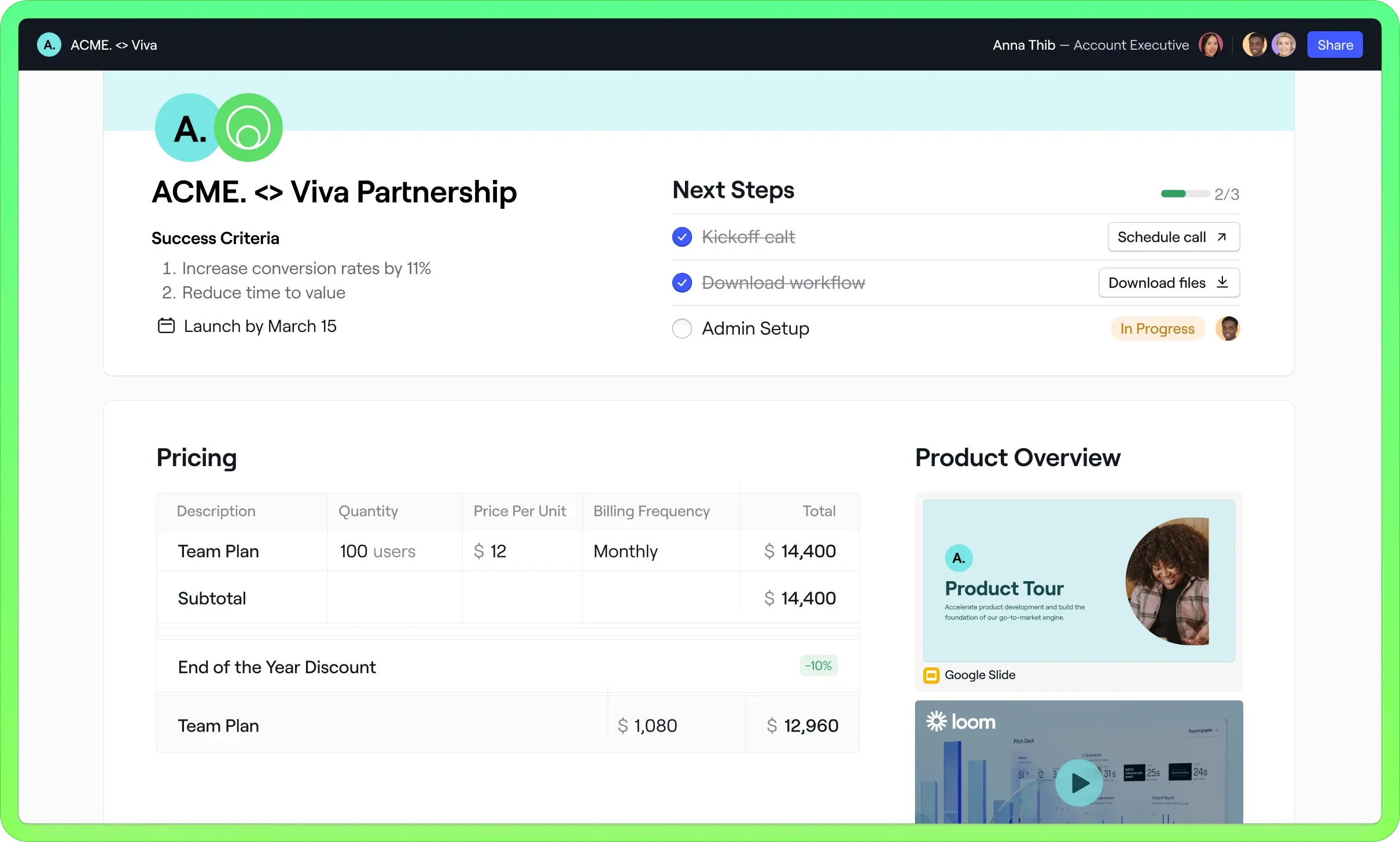 dock client portal screenshot