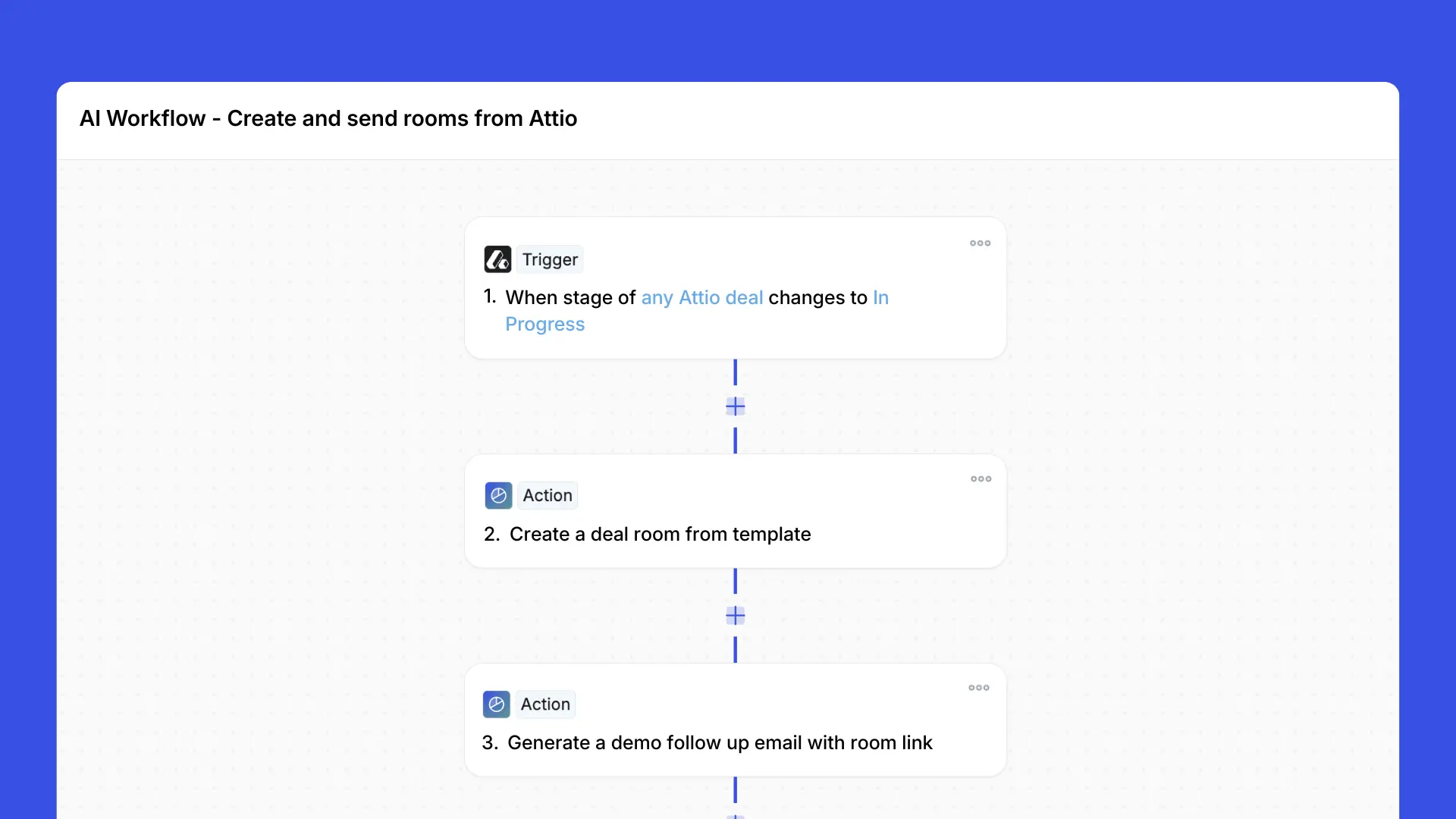 deal stage progression workflow example