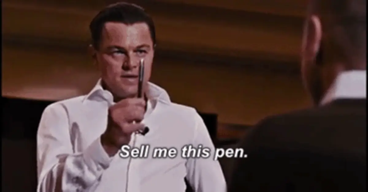 sell me this pen scene