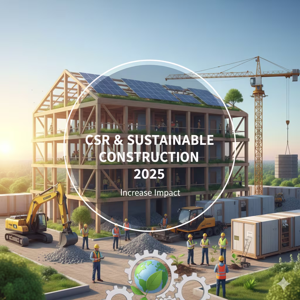 How to Increase CSR Impact with Sustainable Construction in 2025