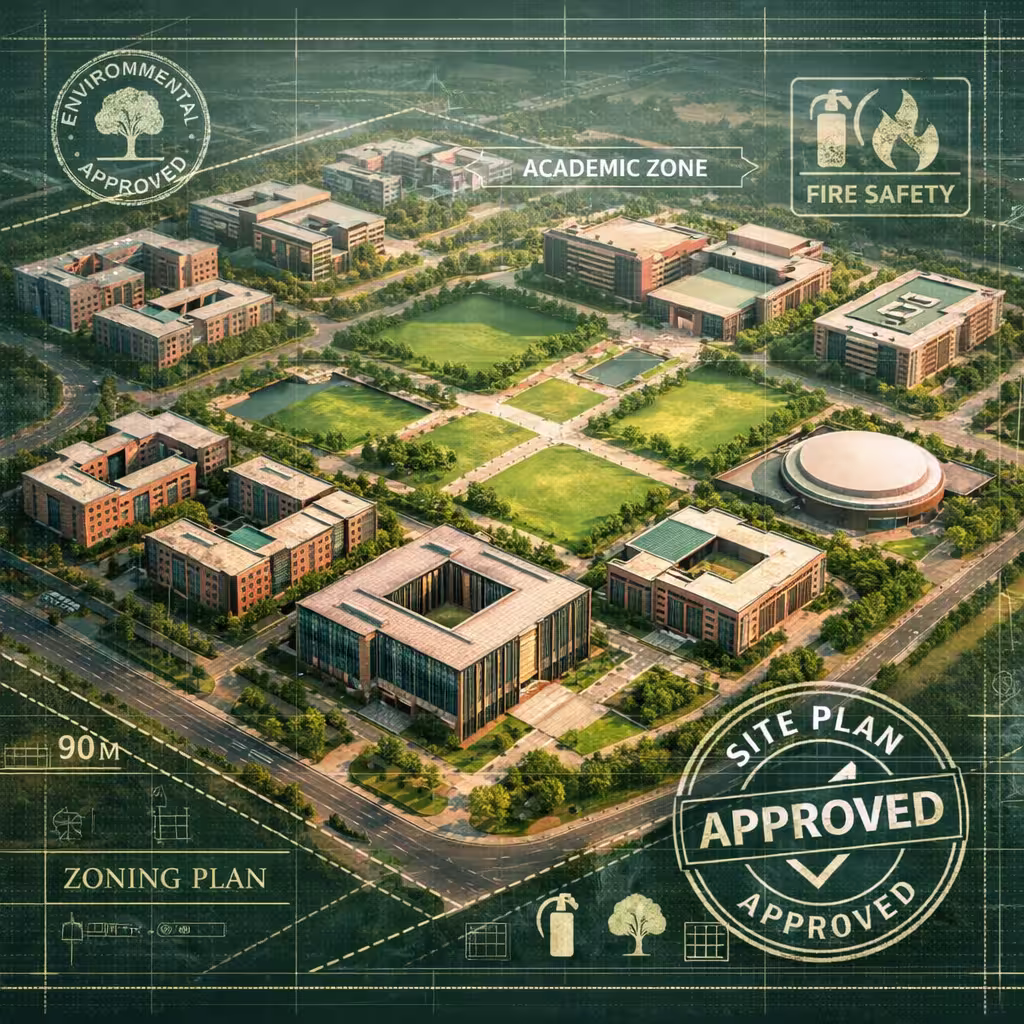 Campus Construction Approvals & NOCs in India