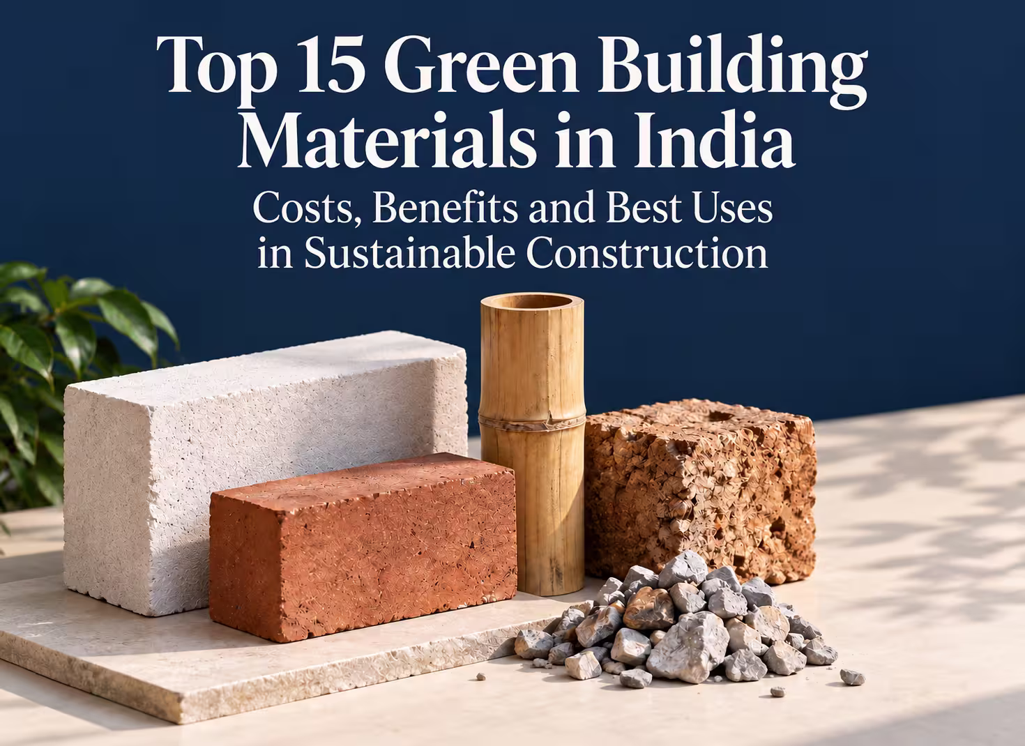 Top 15 Green Building Materials in India: Costs & Uses (2026)